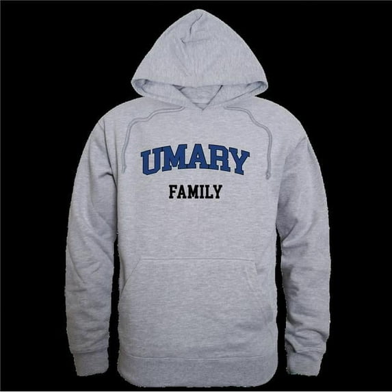 W Republic 573-538-HGY-05 University of Mary Marauders Family Hoodie, Heather Grey - 2XL