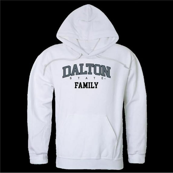 W Republic 573-635-WHT-05 Dalton State College Roadrunners Family Hoodie, White - 2XL