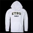 thumbnail image 1 of W Republic 573-639-WHT-01 East Texas Baptist University Tigers Family Hoodie, White - Small, 1 of 1