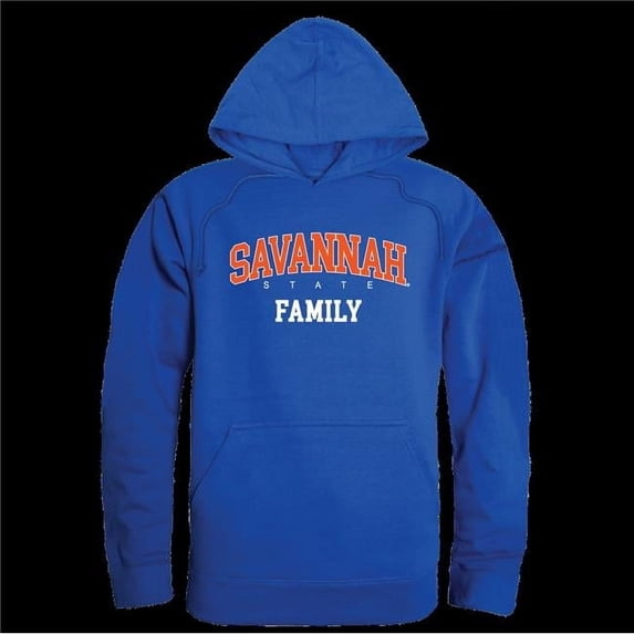 W Republic 573-697-RYL-03 Savannah State University Tigers Family Hoodie, Royal - Large