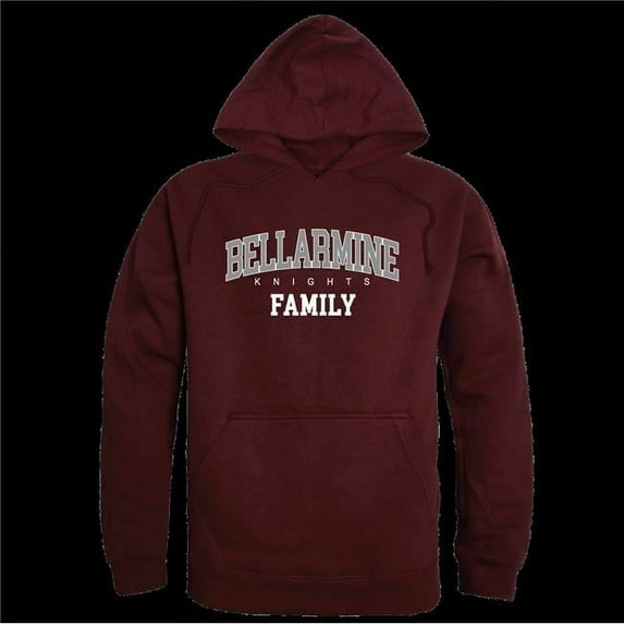 W Republic 573-706-MAR-05 Bellarmine University Knights Family Hoodie, Maroon - 2XL