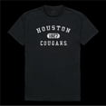 thumbnail image 1 of W Republic 574-123-BLK-04 University of Houston Cougars Distressed Arch College T-Shirt, Black - Extra Large, 1 of 1