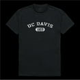 thumbnail image 1 of W Republic 574-161-BLK-05 University of California, Davis Aggies Distressed Arch College T-Shirt, Black - 2XL, 1 of 1