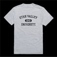 thumbnail image 1 of W Republic 574-210-HGY-04 Utah Valley University Wolverines Distressed Arch College T-Shirt, Heather Grey - Extra Large, 1 of 1