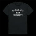 thumbnail image 1 of W Republic 574-284-BLK-03 Colorado Mesa University Mavericks Distressed Arch College T-Shirt, Black - Large, 1 of 1