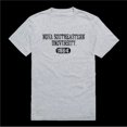 thumbnail image 1 of W Republic 574-358-HGY-02 Nova Southeastern University Sharks Distressed Arch College T-Shirt, Heather Grey - Medium, 1 of 1
