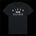 thumbnail image 1 of W Republic 574-575-BLK-04 Ripon College Red Hawks Distressed Arch T-Shirt, Black - Extra Large, 1 of 1