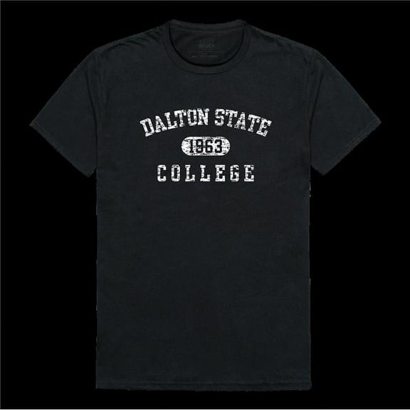 W Republic 574-635-BLK-04 Dalton State College Roadrunners Distressed Arch T-Shirt, Black - Extra Large