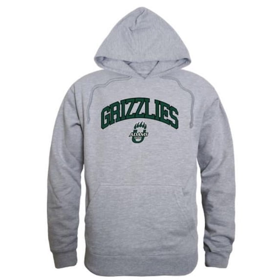 W Republic Adams State University Grizzlies Campus Hoodie, Heather Grey - Small