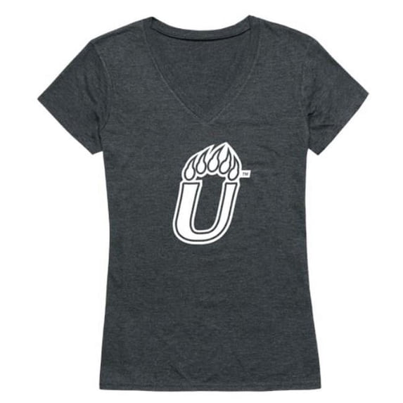 W Republic Adams State University Grizzlies Women Institutional T-Shirt, Heather Charcoal - Large