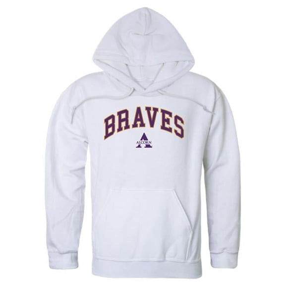 W Republic Alcorn State University Campus Hoodie, White - Medium