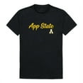thumbnail image 1 of W Republic 554-104-BLK-01 Appalachian State University Script T-Shirt, Black - Small, 1 of 1