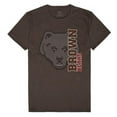 thumbnail image 1 of W Republic Apparel 504-106-BLK-01 Brown University Football Tee for Men, Black - Small, 1 of 2