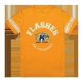 thumbnail image 1 of W Republic Apparel 504-128-GLD-01 Mens Kent State University Football Tee, Gold - Small, 1 of 2