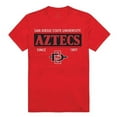 thumbnail image 1 of W Republic Apparel 507-177-R58-02 San Diego State Established Mens Tee, Red - Medium, 1 of 1