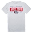 thumbnail image 1 of W Republic Apparel 507-187-N01-04 Gonzaga University Established Mens Tee Shirt - White, Extra Large, 1 of 2