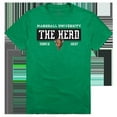 thumbnail image 1 of W Republic Apparel 507-190-G77-04 Marshall University Established Tees for Men, Kelly - Extra Large, 1 of 1