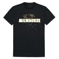 thumbnail image 1 of W Republic Apparel 510-199-E27-02 Basketball Tee, Wisconsin Milwaukee, Black - Medium, 1 of 2