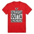 thumbnail image 1 of W Republic Apparel 511-179-R58-05 Lynchburg College Straight Outta College Tee for Men - Red, 2X, 1 of 2