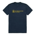 thumbnail image 1 of W Republic Apparel 516-130-BGT-03 Marquette University Mens Institutional Tee, Navy - Large, 1 of 2