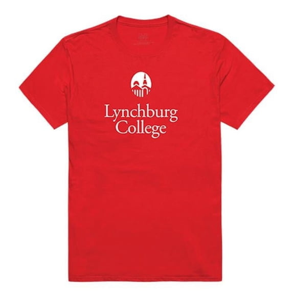 W Republic Apparel 516-179-R58-02 Lynchburg Mens Institutional Tee, Red - Medium