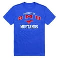 thumbnail image 1 of W Republic Apparel 517-150-B02-04 Southern Methodist University Property College Tee Shirt - Royal, Extra Large, 1 of 1