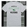 thumbnail image 1 of W Republic Apparel 517-210-H08-03 Utah Valley University Property College Tee Shirt, Heather Grey - Large, 1 of 1