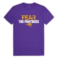thumbnail image 1 of W Republic Apparel 518-143-328-02 University of Northern Iowa Fear Tee for Men, Purple - Medium, 1 of 1