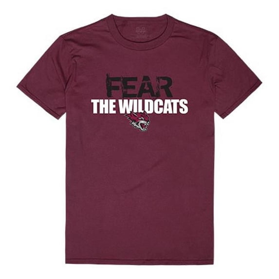 W Republic Apparel 518-163-327-05 Chico State Fear Tee for Men, Maroon - 2XL