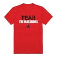thumbnail image 1 of W Republic Apparel 518-166-R58-02 California State University Northridge Fear Tee for Men, Red - Medium, 1 of 1