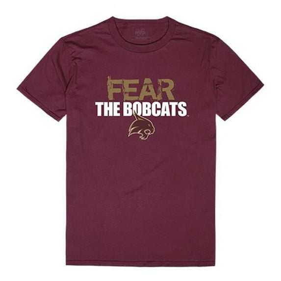 W Republic Apparel 518-181-327-05 Texas State University Fear Tee for Men, Maroon - 2XL