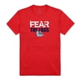 thumbnail image 1 of W Republic Apparel 518-187-R58-03 Fear College Tee, Gonzaga, Red - Large, 1 of 1