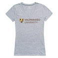 thumbnail image 1 of W Republic Apparel 520-154-H08-03 Valparaiso University Women Seal Tee Shirt - Heather Grey, Large, 1 of 2