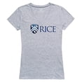thumbnail image 1 of W Republic Apparel 520-172-H08-01 Rice University Women Seal Tee Shirt - Heather Grey, Small, 1 of 1