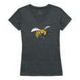 thumbnail image 1 of W Republic Apparel 521-102-E9C-03 Alabama State University Women Cinder Tee Shirt - Heather Charcoal, Large, 1 of 2