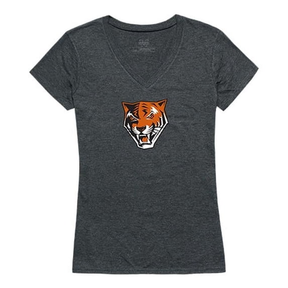 W Republic Apparel 521-107-E9C-02 Buffalo State Women Cinder Tee Shirt - Heather Charcoal, Medium
