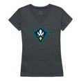 thumbnail image 1 of W Republic Apparel 521-139-E9C-04 University of North Carolina at Wilmington Cinder Tee for Women, Heather Charcoal - Extra Large, 1 of 1