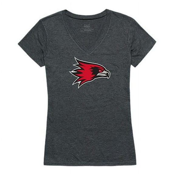 W Republic Apparel 521-149-E9C-01 Southeast Missouri State University Cinder Tee for Women, Heather Charcoal - Small