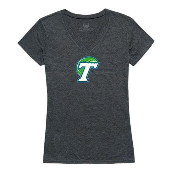 W Republic Apparel 521-198-E9C-04 Women Cinder, Tulane, Heathered Charcoal - Extra Large