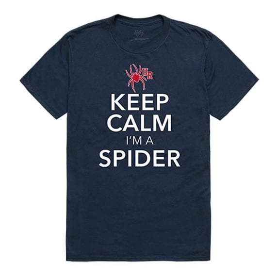 W Republic Apparel 523-145-BGT-03 Richmond Keep Calm Mens Tee, Navy - Large