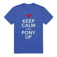 thumbnail image 1 of W Republic Apparel 523-150-B02-04 Southern Met Keep Calm Mens Tee, Royal - Extra Large, 1 of 2