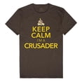 thumbnail image 1 of W Republic Apparel 523-154-313-01 Valparaiso University Keep Calm Mens Tee, Brown - Small, 1 of 2