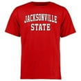 thumbnail image 1 of W Republic Apparel 527-126-R58-01 Jacksonville State University Athletic Tee, Red - Small, 1 of 1