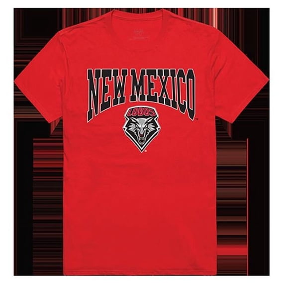 W Republic Apparel 527-182-R58-03 New Mexico Athletic Tee, Red - Large