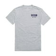 thumbnail image 1 of W Republic Apparel 528-112-HGY-04 University of California Santa Barbara Mens Practice Tee, Heather Grey - Extra Large, 1 of 1