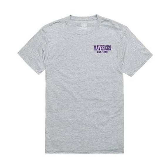 W Republic Apparel 528-132-HGY-05 Mankato Minnesota State University Practice Tee for Men, Heather Grey - 2XL