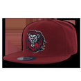 thumbnail image 1 of W Republic Apparel 602-160-CAR-29 7.75 in. Loyola Mary Freshman Fitted Cap, Cardinal, 1 of 1