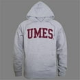 thumbnail image 1 of W Republic Apparel  9.3 oz Mens GameDay Hoodie, UMES - Heather Grey, Extra Large, 1 of 1