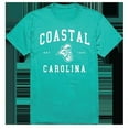 thumbnail image 1 of W Republic Apparel  Coastal Carolina University Seal Tee Shirt for Men - Teal, Extra Large, 1 of 1