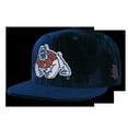 thumbnail image 1 of W Republic Apparel  Fresno State Velvet Snapback, Navy, 1 of 1